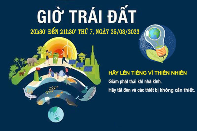 GIỜ TRÁI ĐẤT NĂM 2023